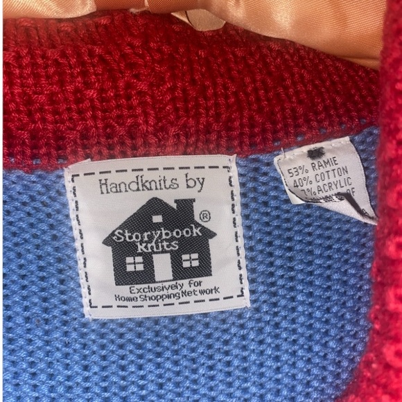 Storybook knits western plus size 2x cardigan handknits home shopping network - Picture 6 of 15